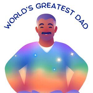 World's Greatest Dad DIY  T-Shirt Transfers